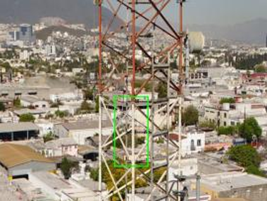 Análisis de línea de vista entre torres con drones